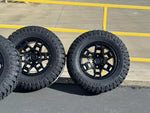 Load image into Gallery viewer, Set of 4 17&quot; 302 6x139.7 Wheels with Atlander M/T Tires fits Toyota Tacoma Tundra Lexus GX
