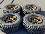 Load image into Gallery viewer, Set of 4 17&quot; 6x139.7 Wheels with 285/70r17 Atlander Tires fits Toyota Lexus GMC Chevy
