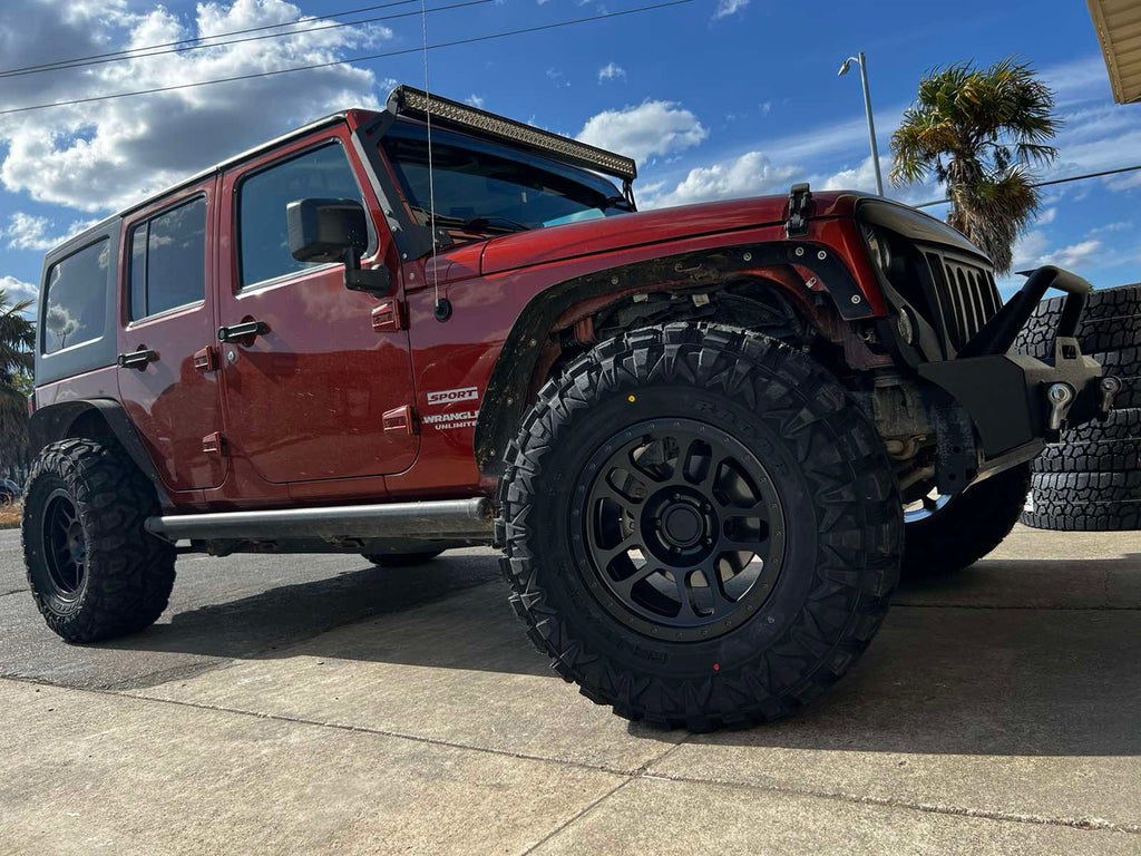 17x9 -12mm 5x127 Jeep Wrangler Gladiator JL JK Rubicon 17