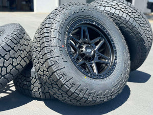 Set of 4 17" 307 6x139.7 Wheels with Falken Tires fits Toyota Lexus GMC Chevy