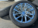 Load image into Gallery viewer, Set of 4 22&quot; Wheels with 285/45r22 Goodride Tires fits Chevy GMC Cadillac
