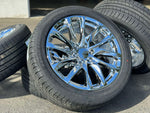 Load image into Gallery viewer, Set of 4 22&quot; Wheels with 285/45r22 Goodride Tires fits Chevy GMC Cadillac
