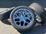 Load image into Gallery viewer, Set of 4 22&quot; Wheels with 285/45r22 Goodride Tires fits Chevy GMC Cadillac
