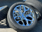 Load image into Gallery viewer, Set of 4 22&quot; Wheels with 285/45r22 Goodride Tires fits Chevy GMC Cadillac
