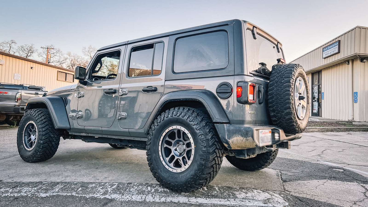 17x9 -12mm 5x127 Jeep Wrangler Gladiator JL JK Rubicon 17